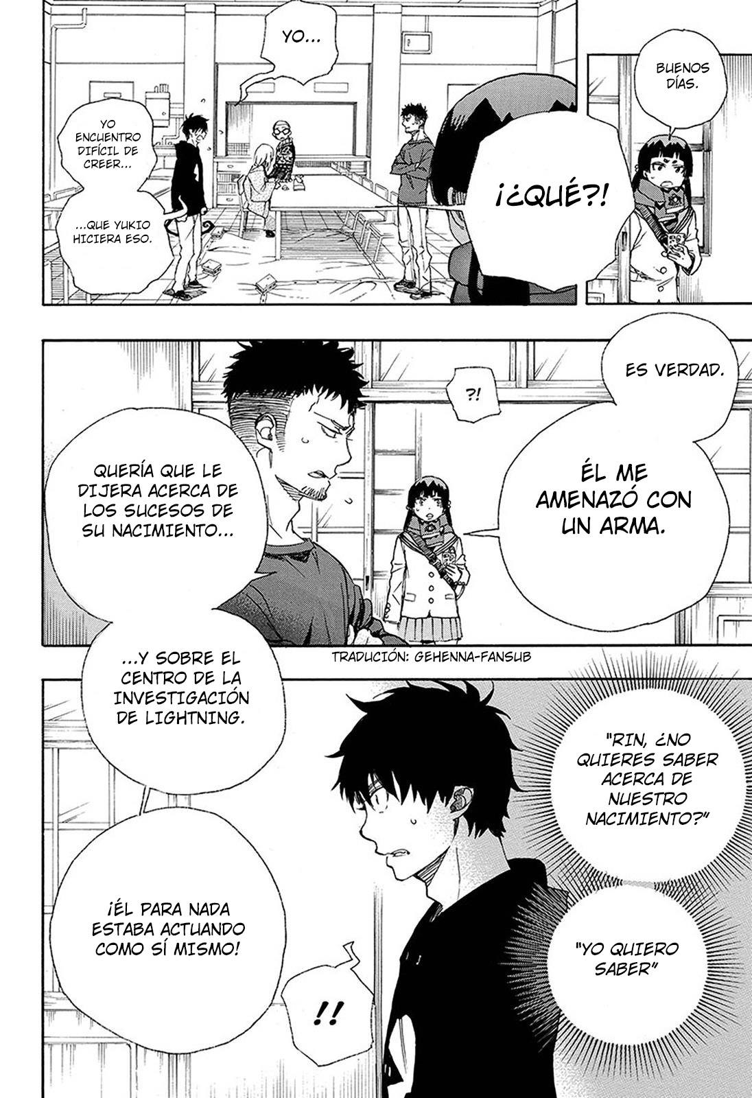 Read Ao no Exorcist es Manga Online