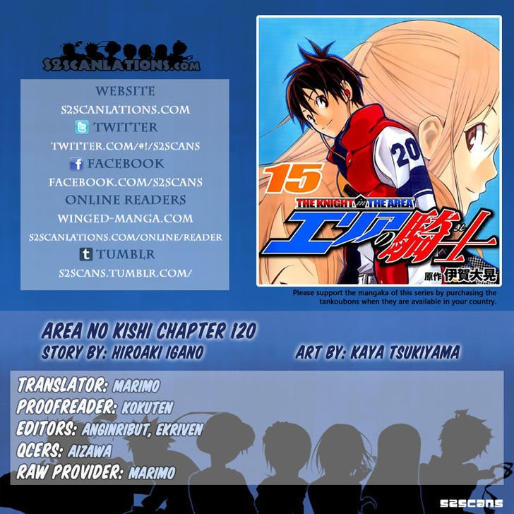 Read Area no Kishi es Manga Online