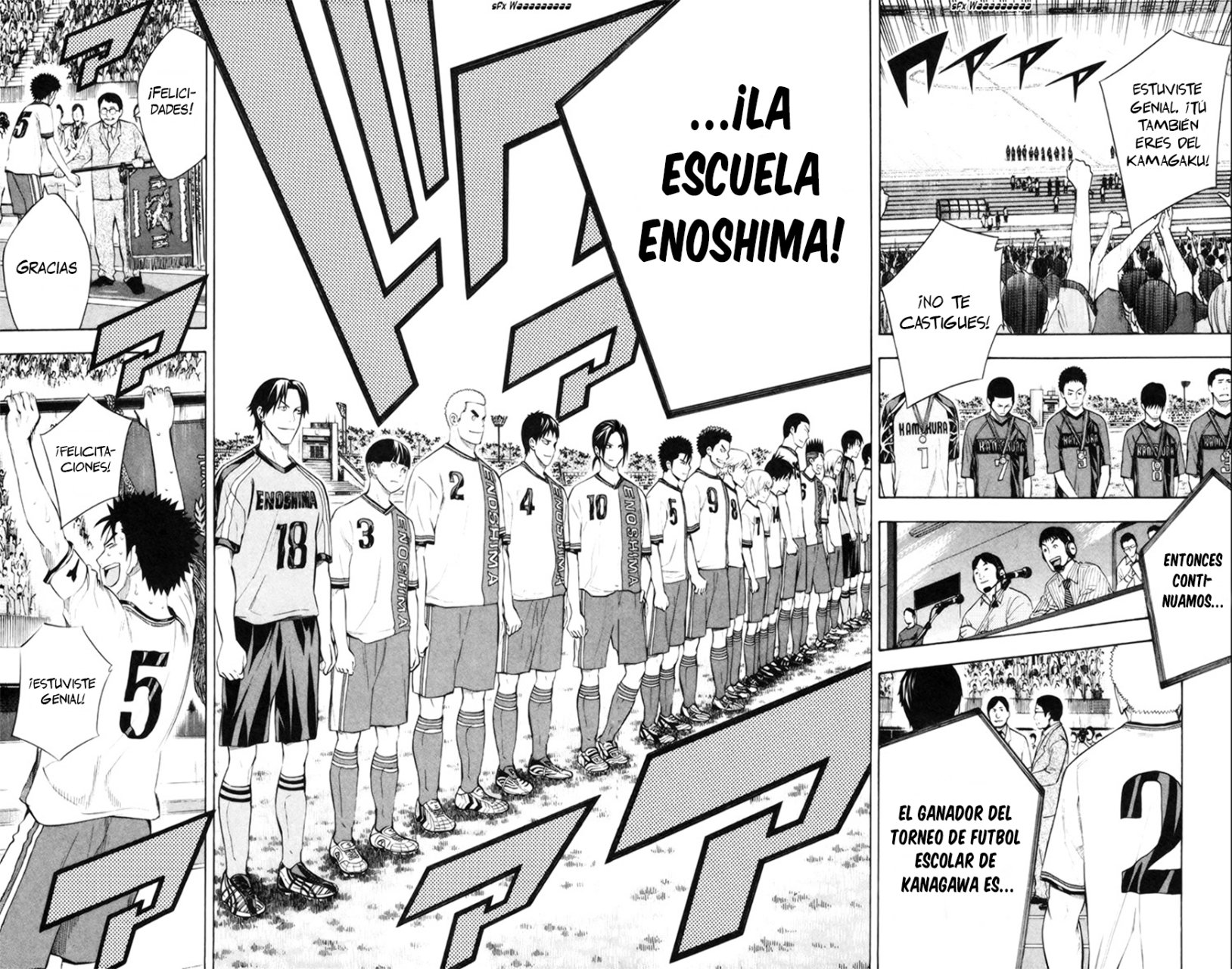 Read Area no Kishi es Manga Online