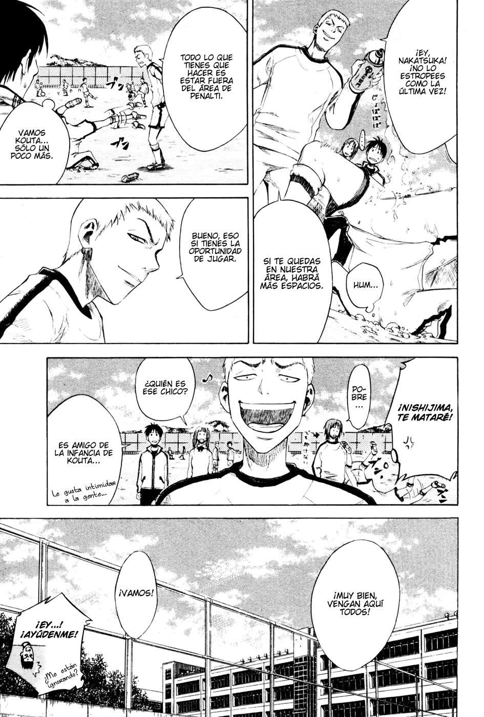 Read Area no Kishi es Manga Online