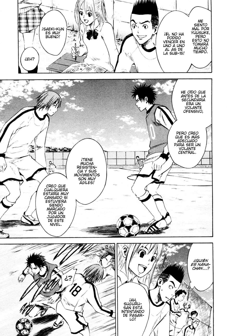 Read Area no Kishi es Manga Online