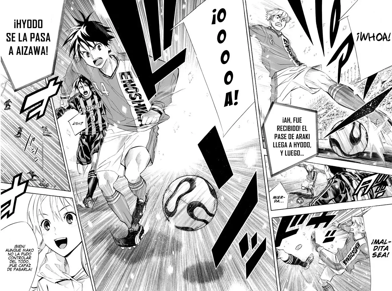 Read Area no Kishi es Manga Online