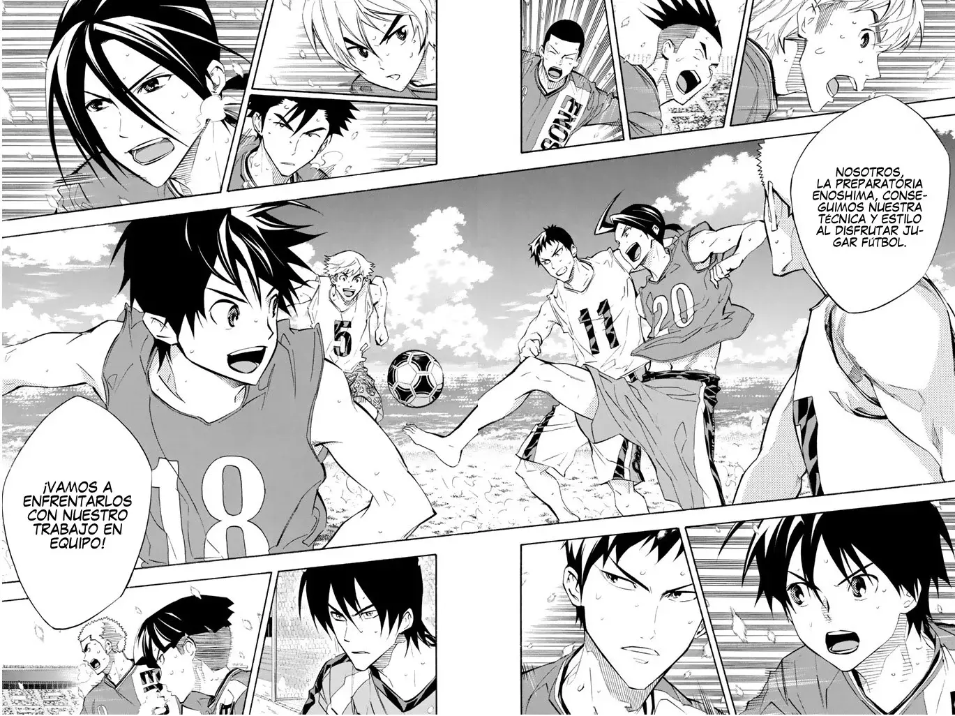 Read Area no Kishi es Manga Online