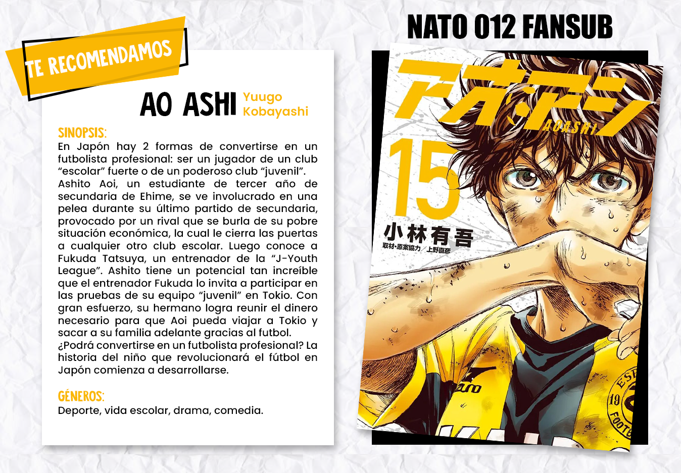 Read Area no Kishi es Manga Online