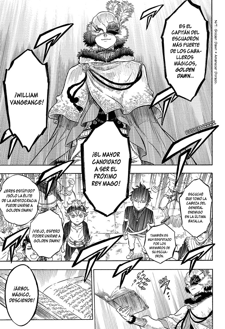 Read Black Clover es Manga Online