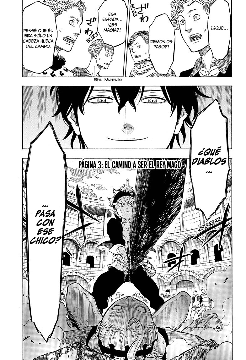 Read Black Clover es Manga Online