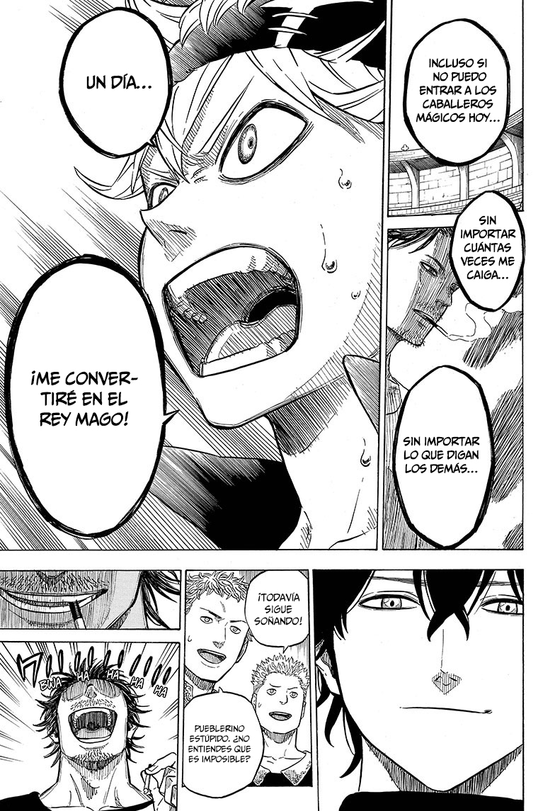 Read Black Clover es Manga Online