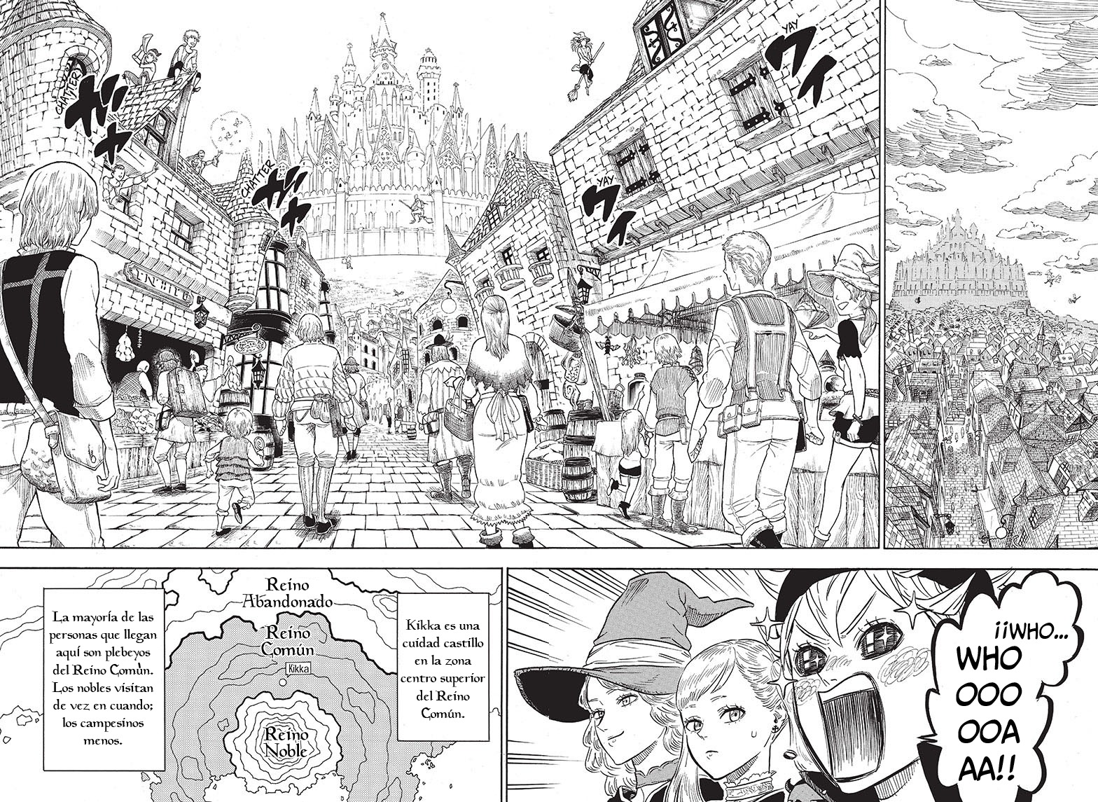 Read Black Clover es Manga Online