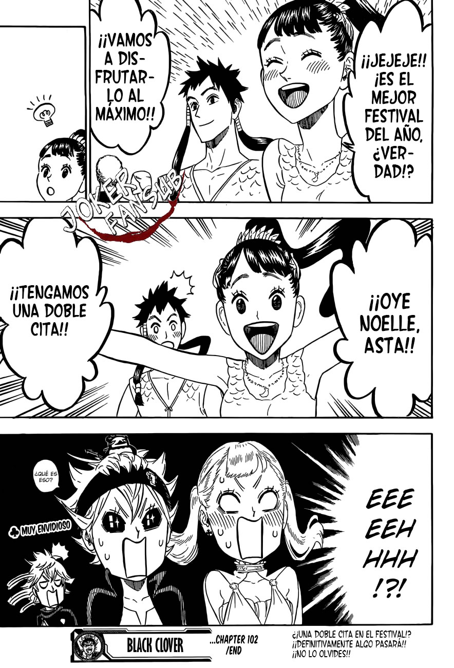 Read Black Clover es Manga Online