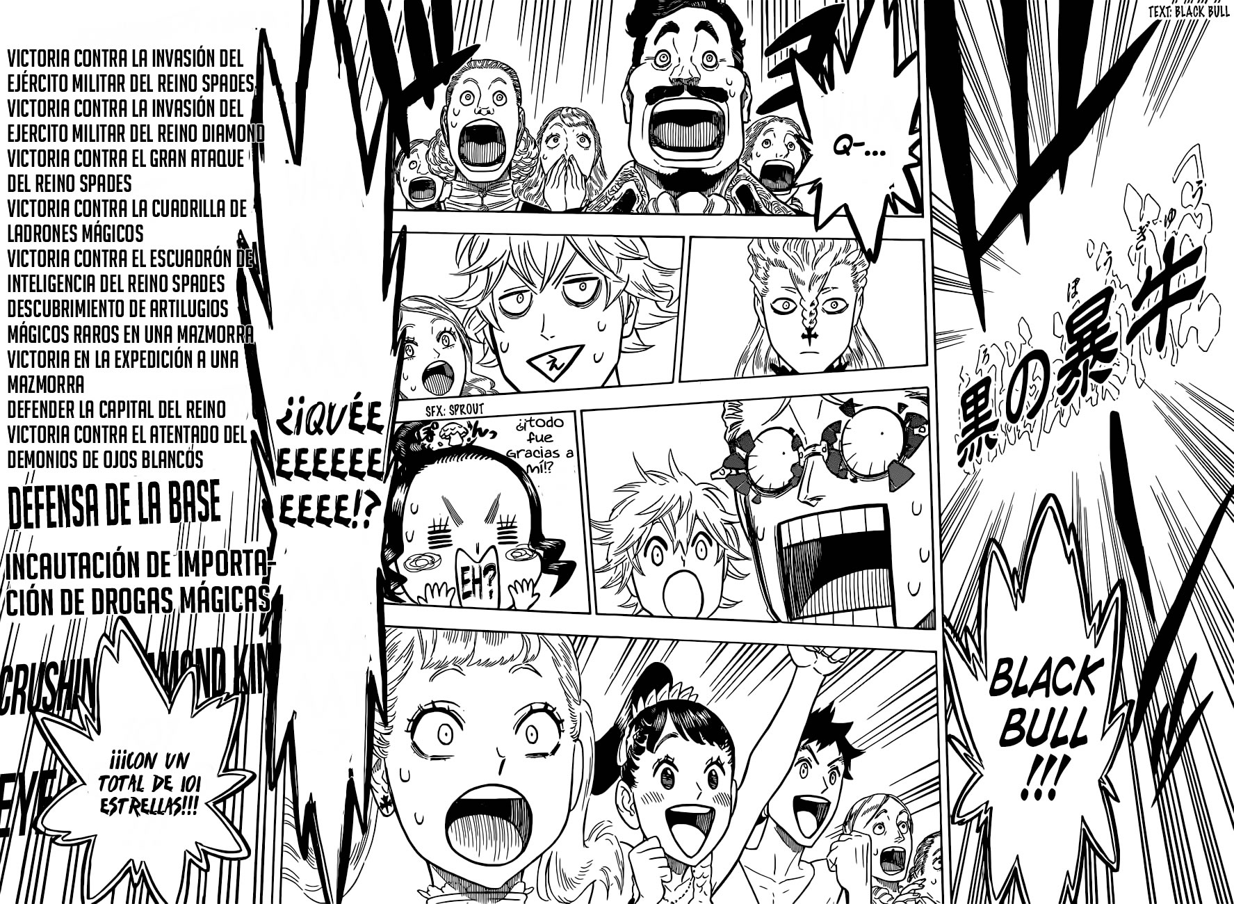 Read Black Clover es Manga Online