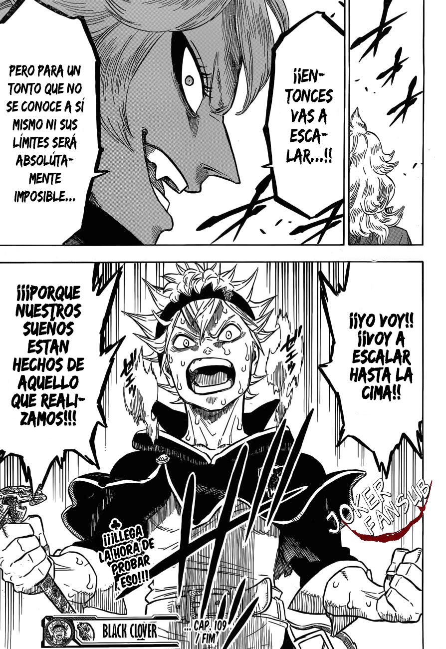 Read Black Clover es Manga Online