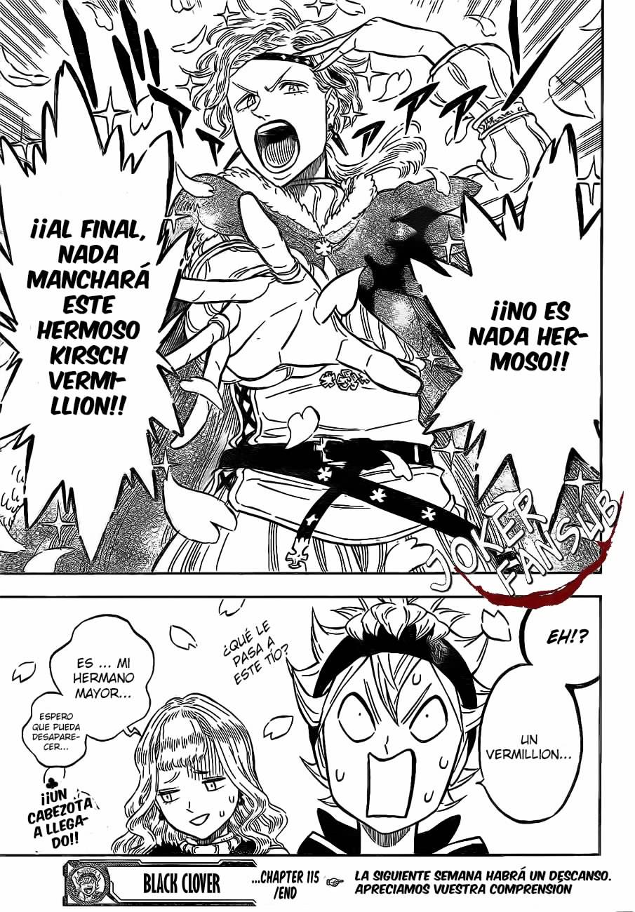 Read Black Clover es Manga Online
