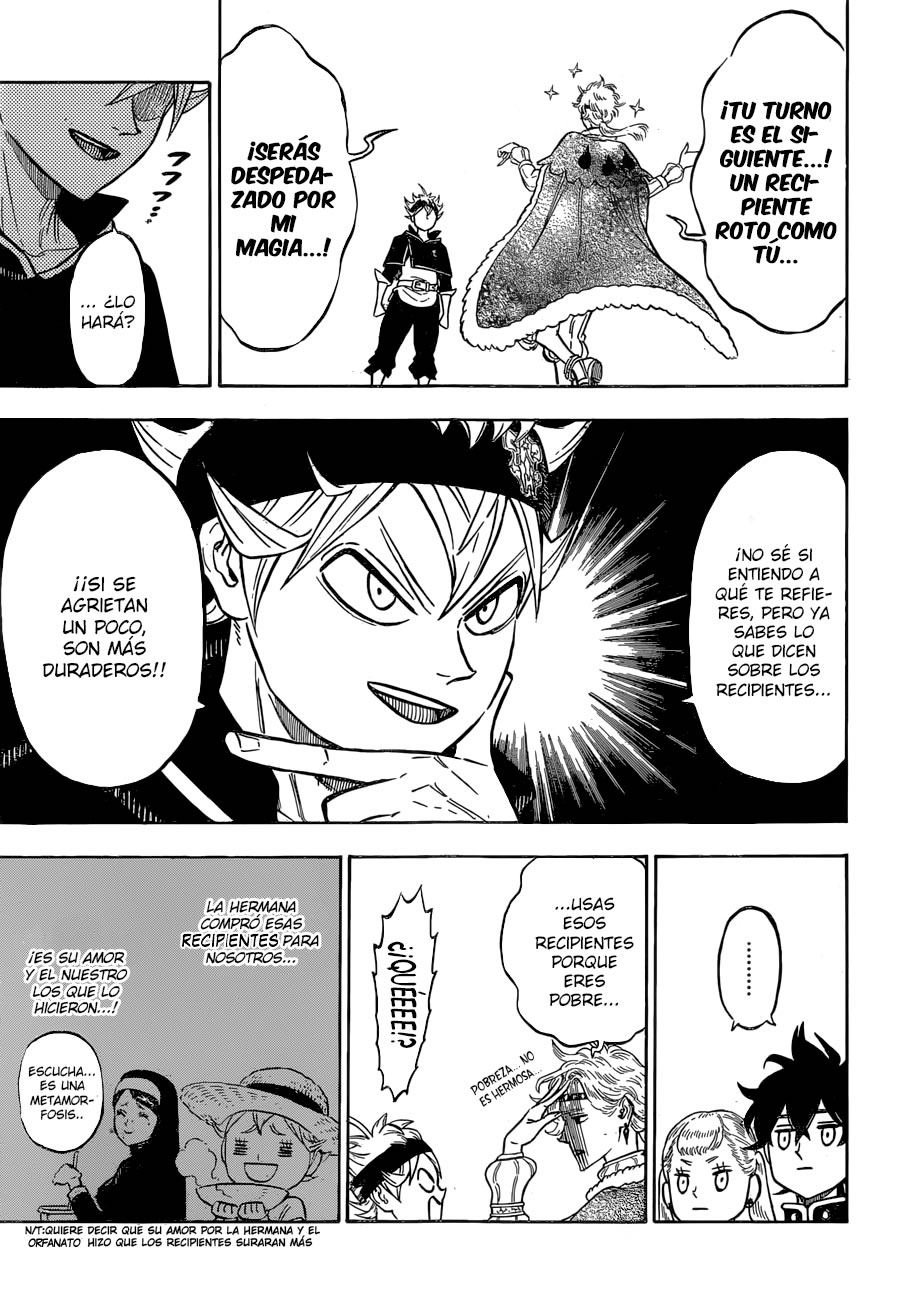 Read Black Clover es Manga Online