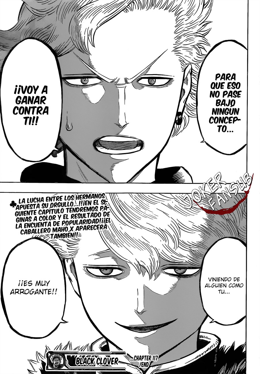 Read Black Clover es Manga Online