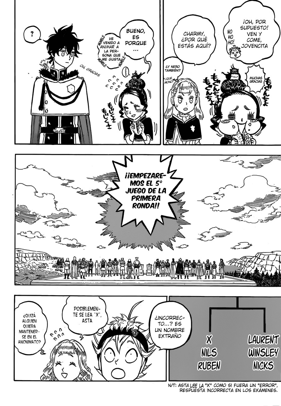 Read Black Clover es Manga Online