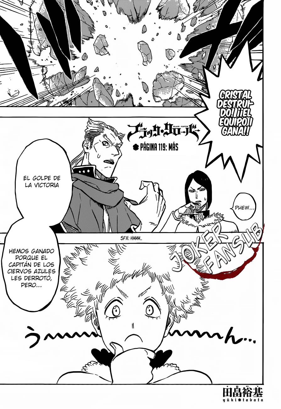 Read Black Clover es Manga Online