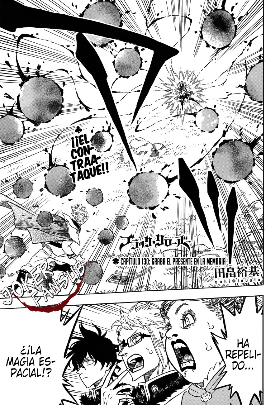 Read Black Clover es Manga Online