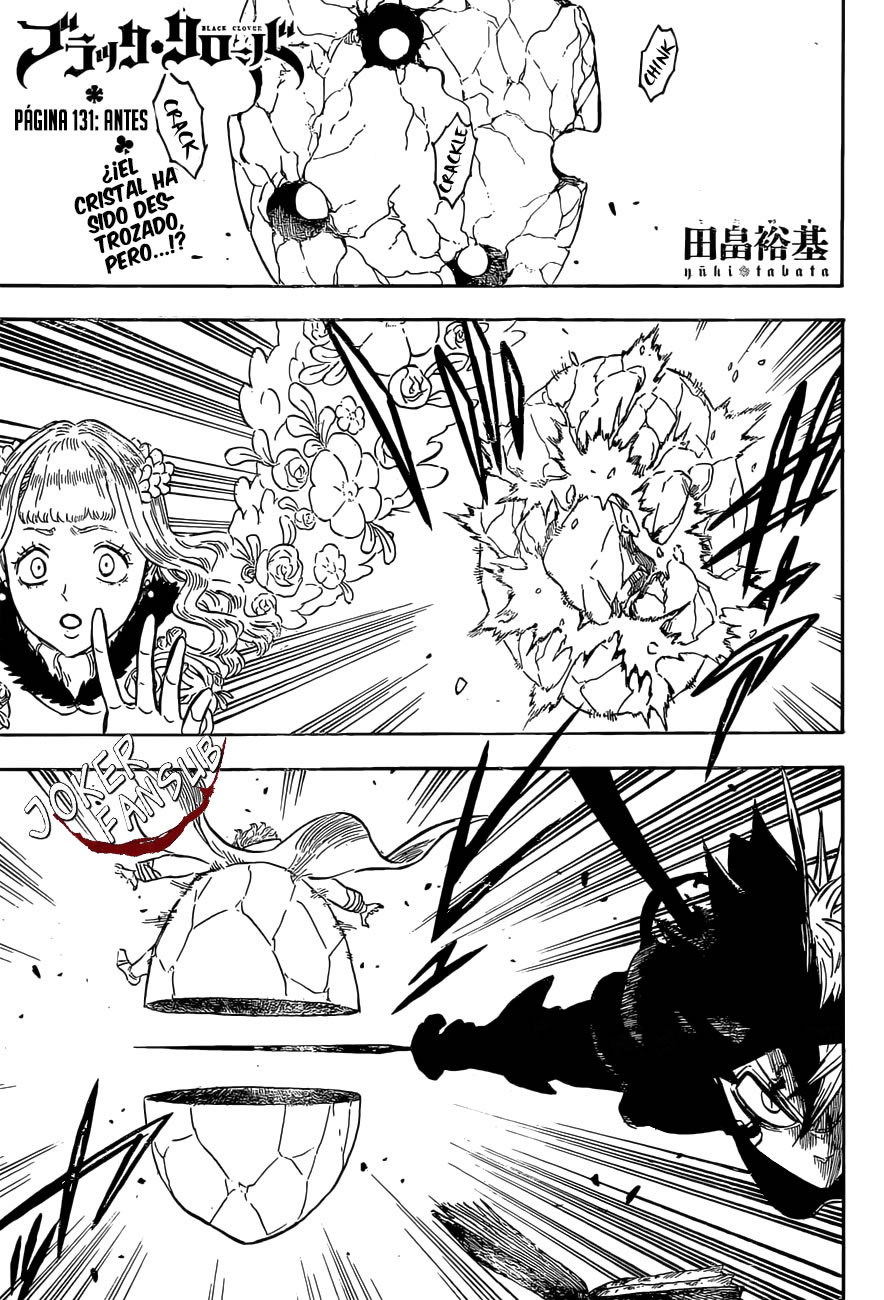 Read Black Clover es Manga Online