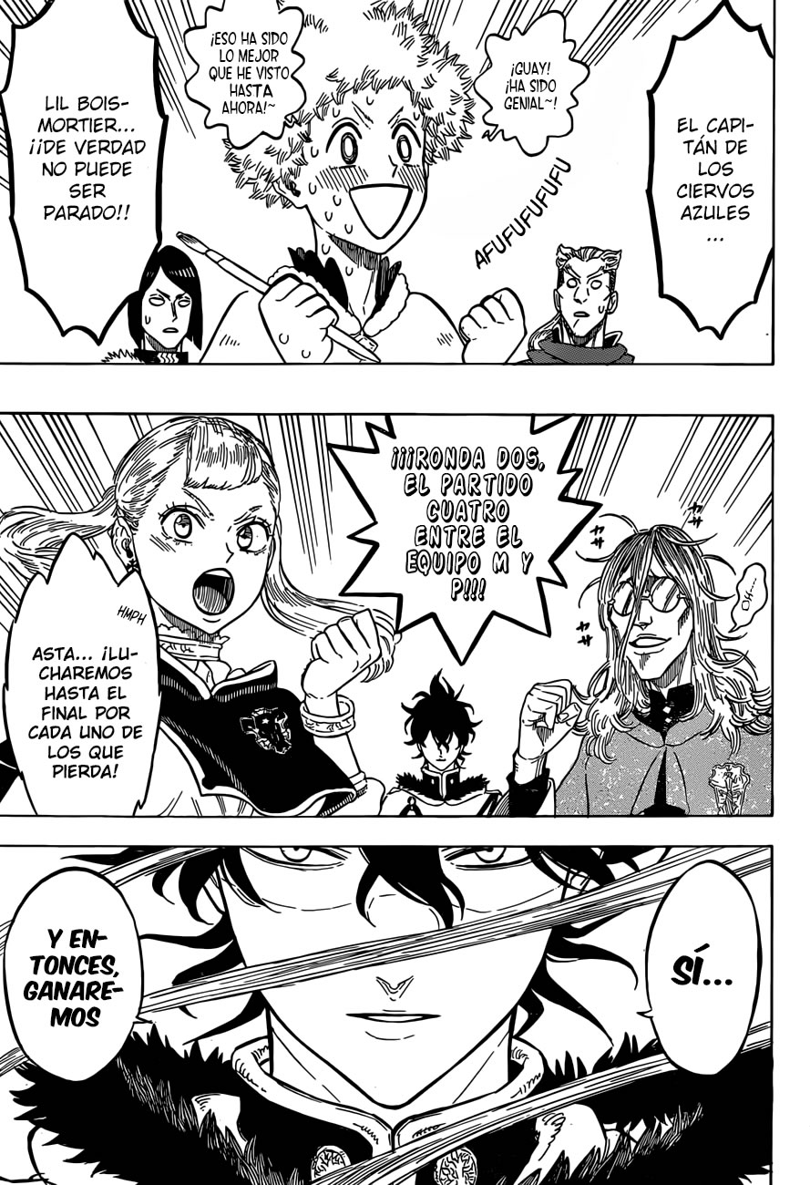 Read Black Clover es Manga Online