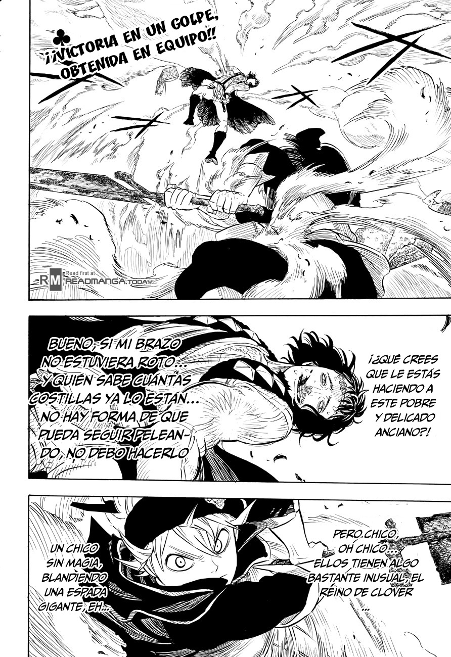 Read Black Clover es Manga Online