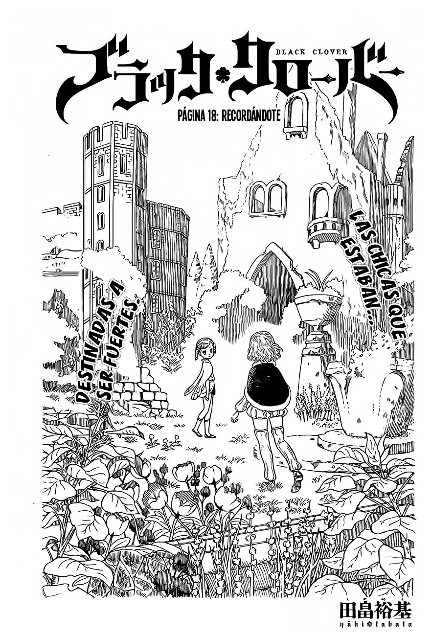 Read Black Clover es Manga Online