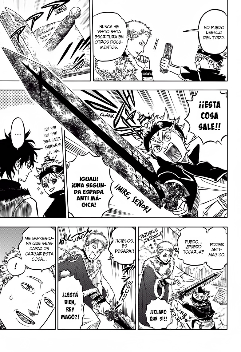 Read Black Clover es Manga Online