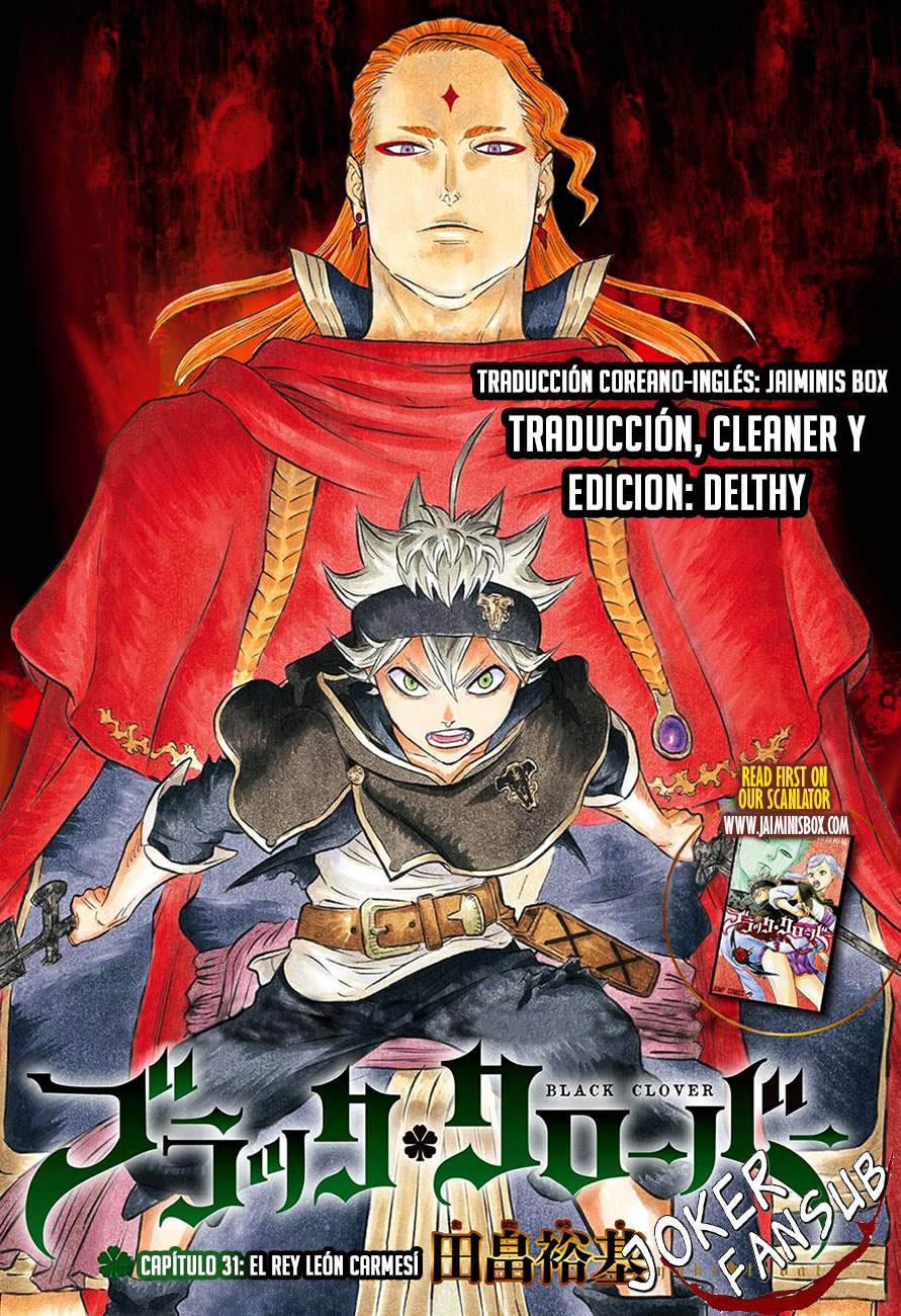 Read Black Clover es Manga Online