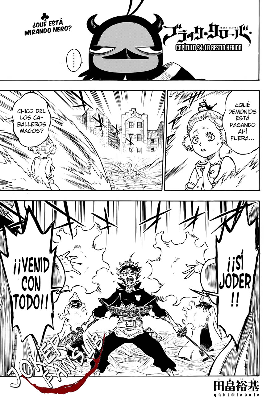 Read Black Clover es Manga Online