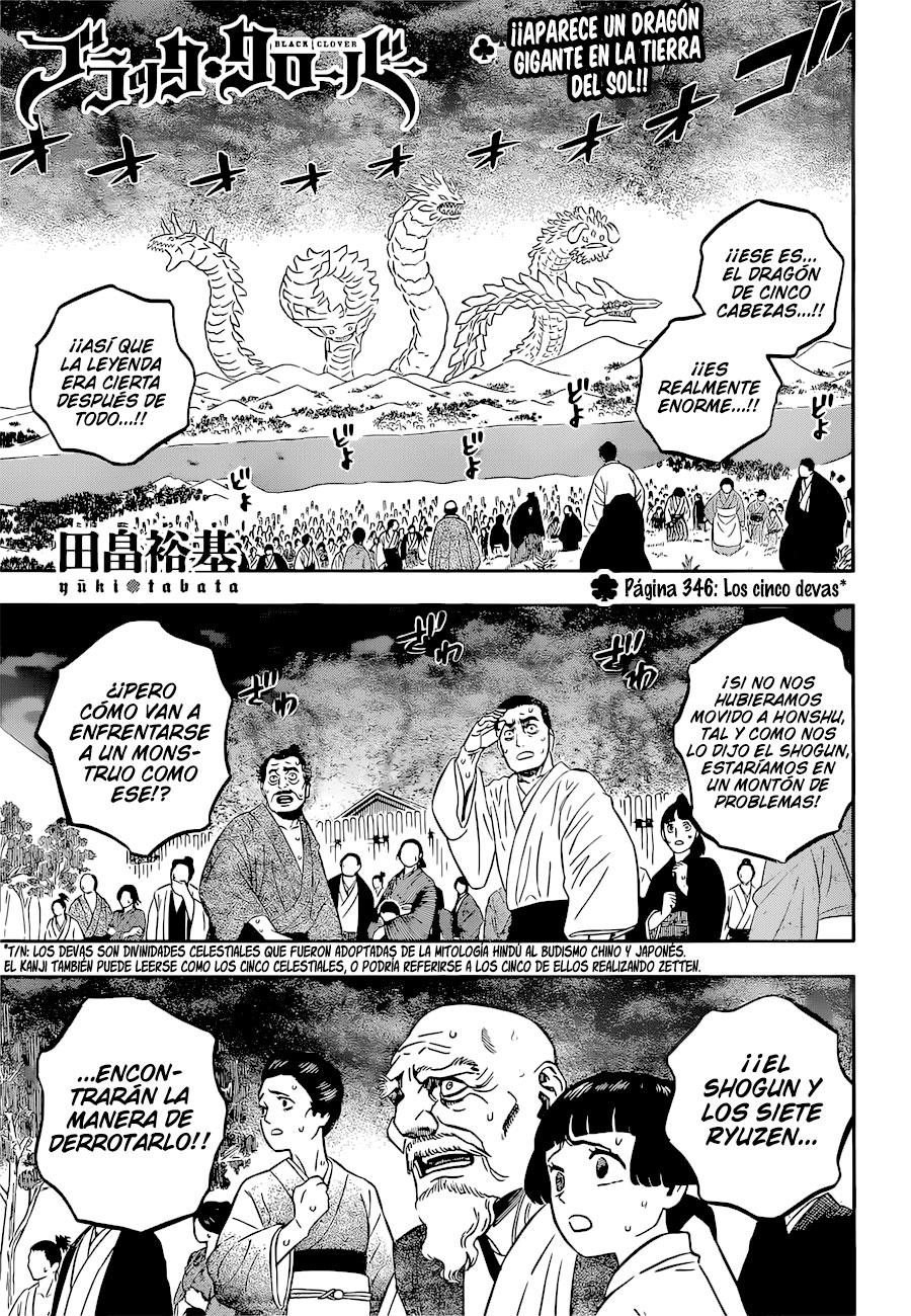 Read Black Clover es Manga Online