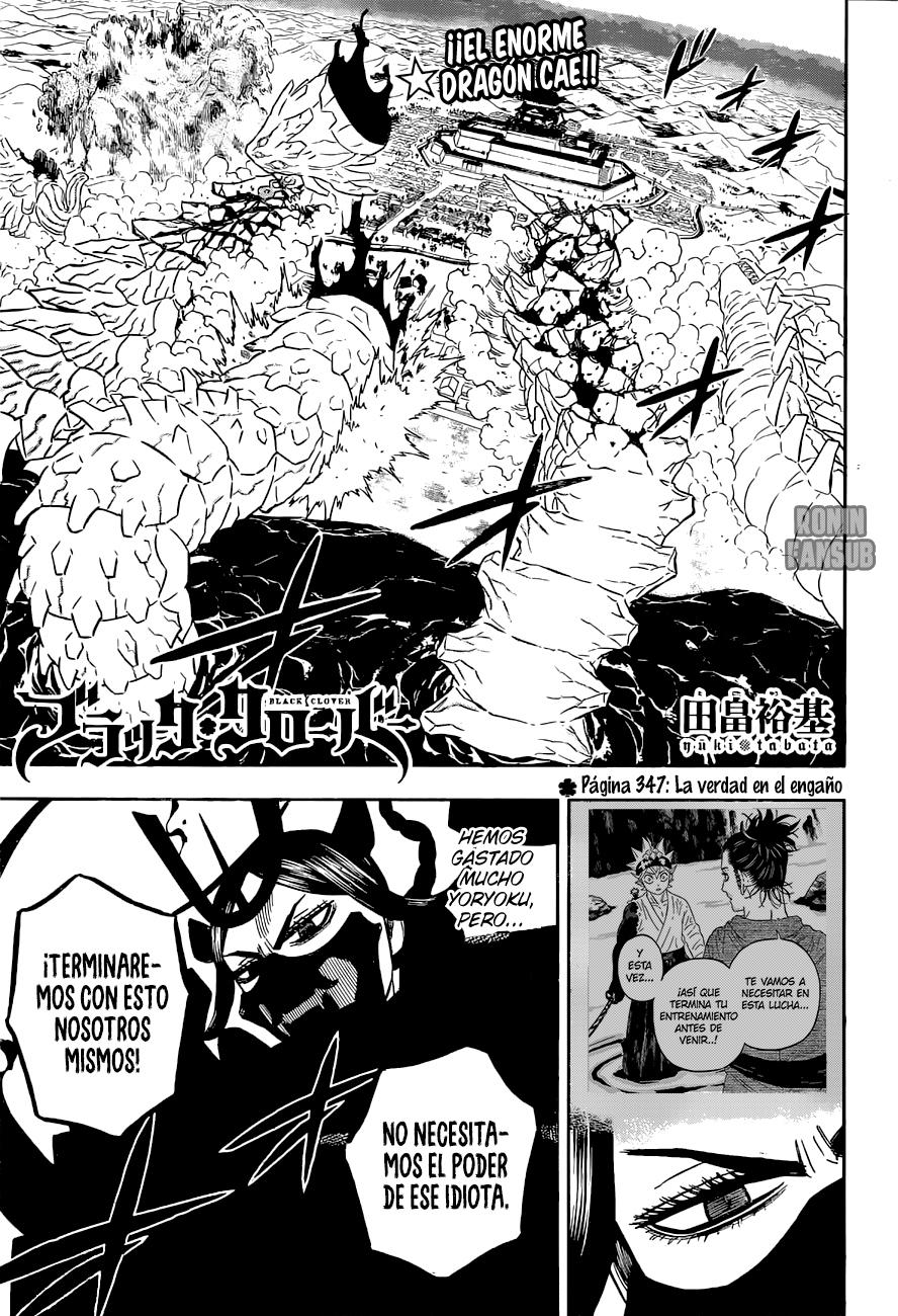 Read Black Clover es Manga Online