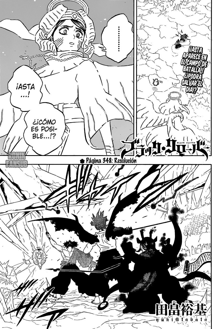 Read Black Clover es Manga Online