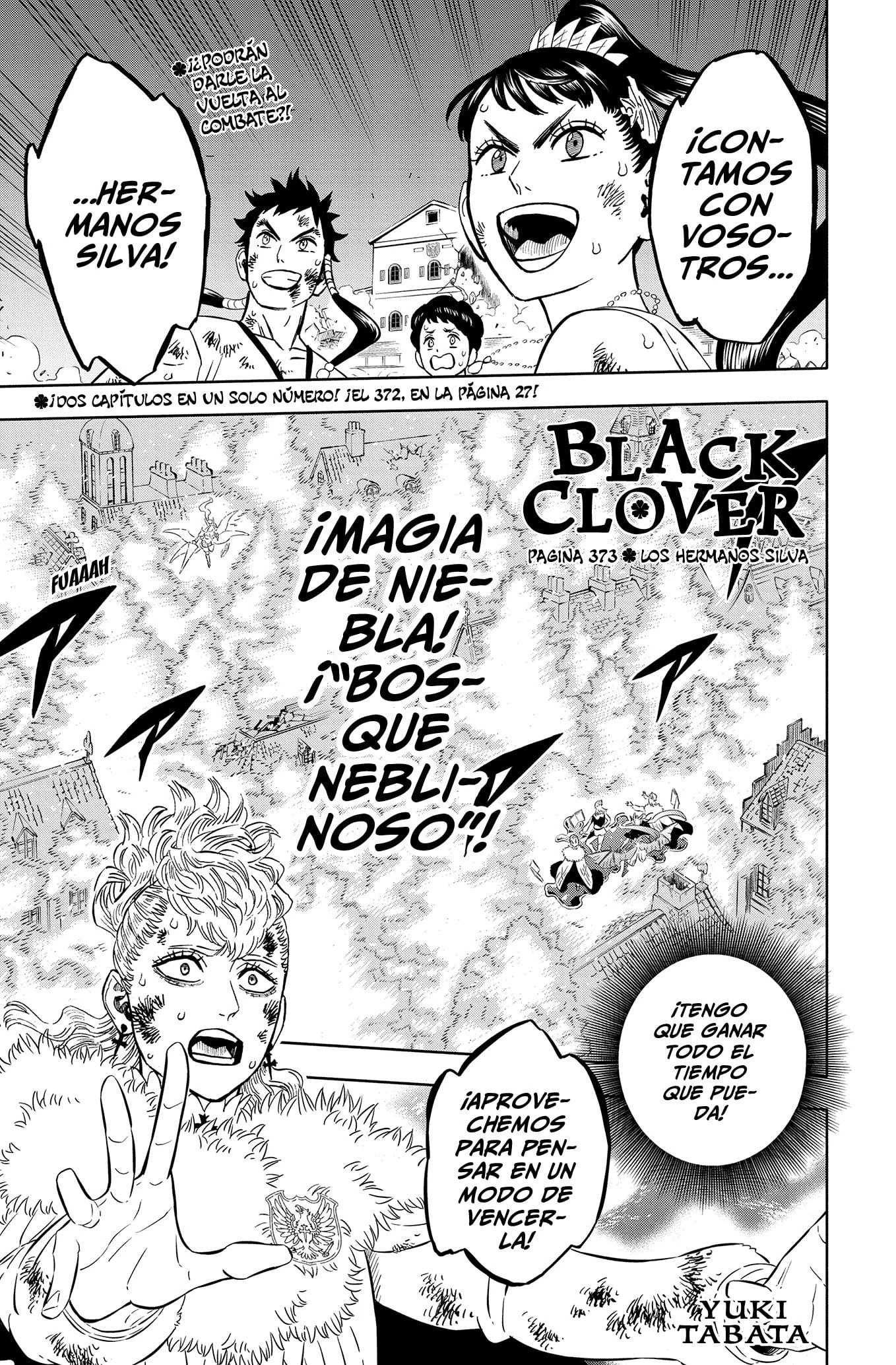 Read Black Clover es Manga Online
