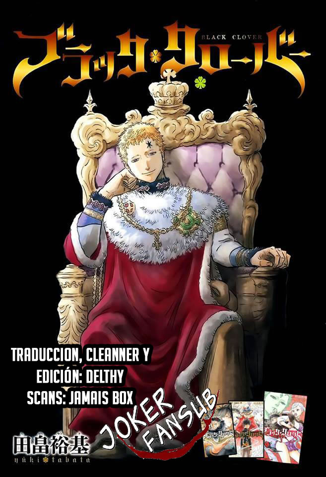Read Black Clover es Manga Online