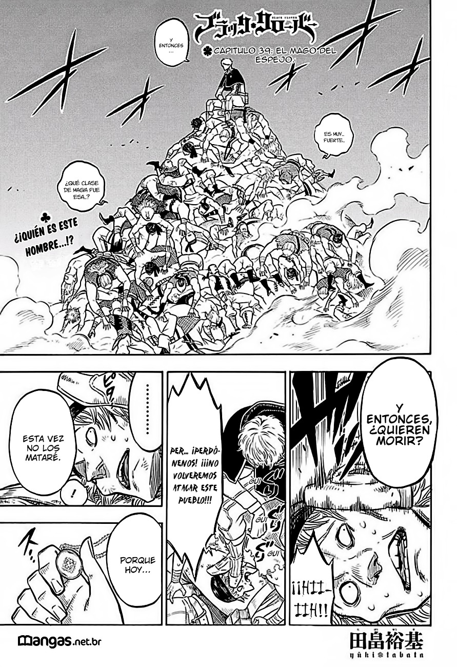 Read Black Clover es Manga Online