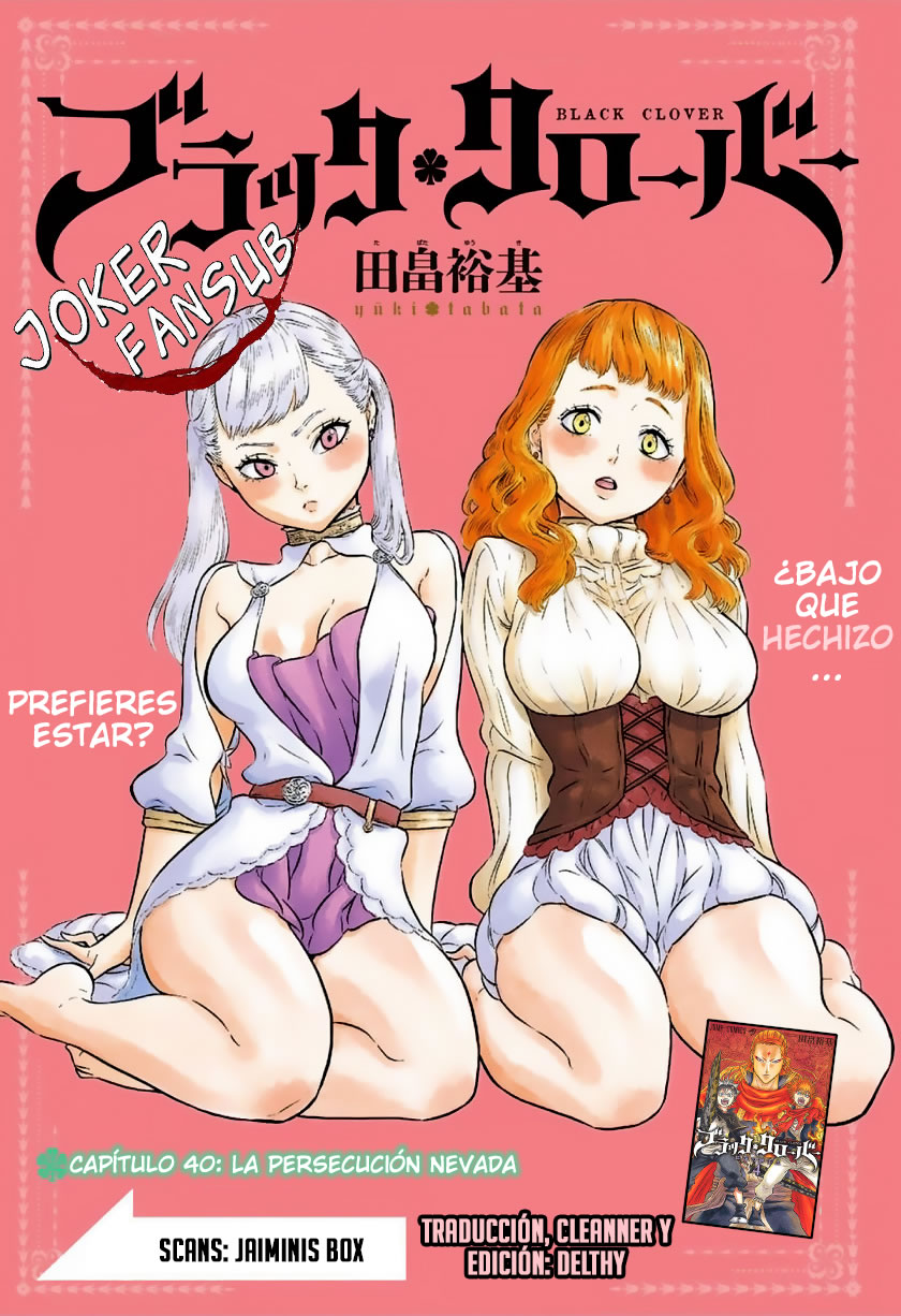 Read Black Clover es Manga Online