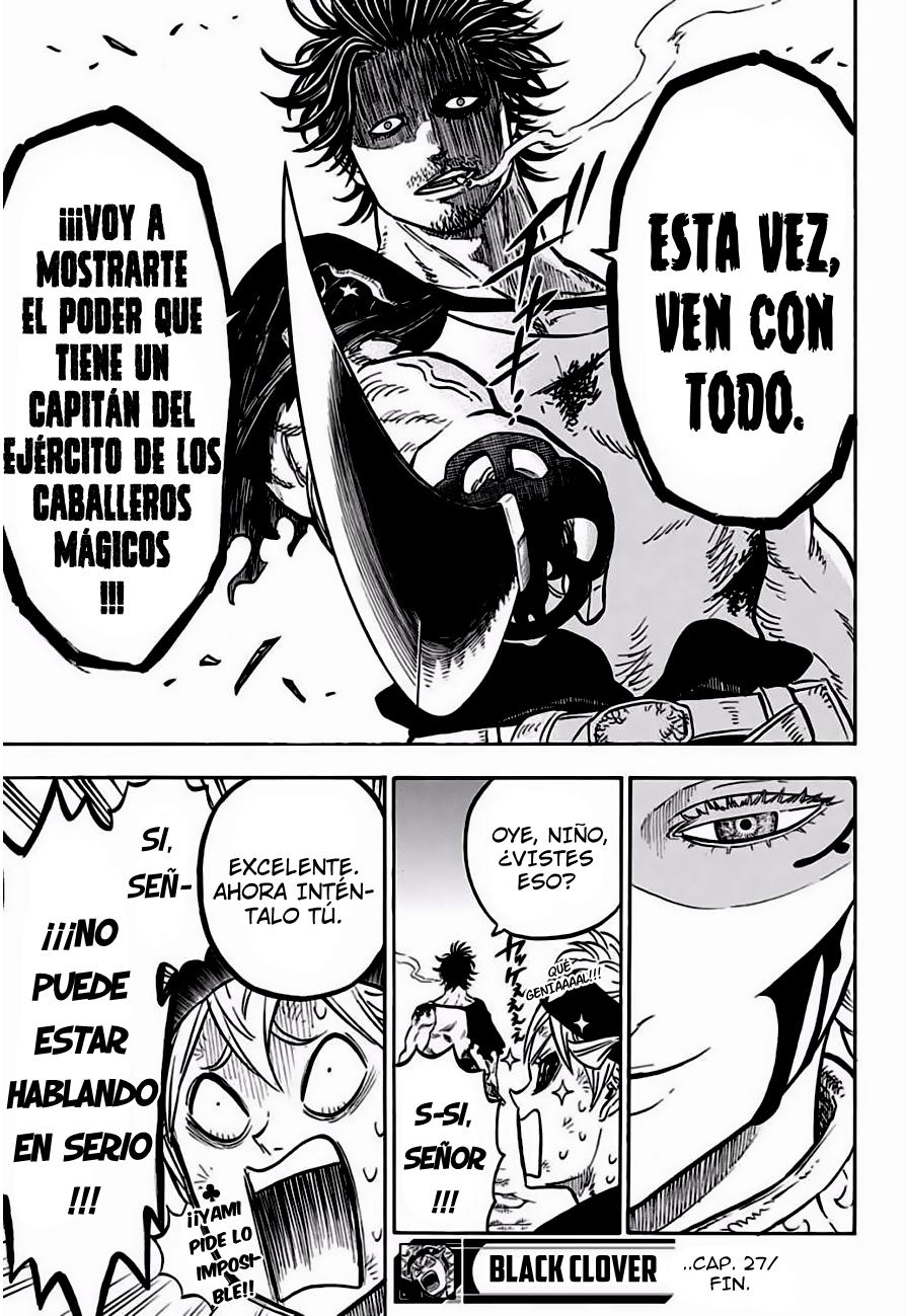 Read Black Clover es Manga Online