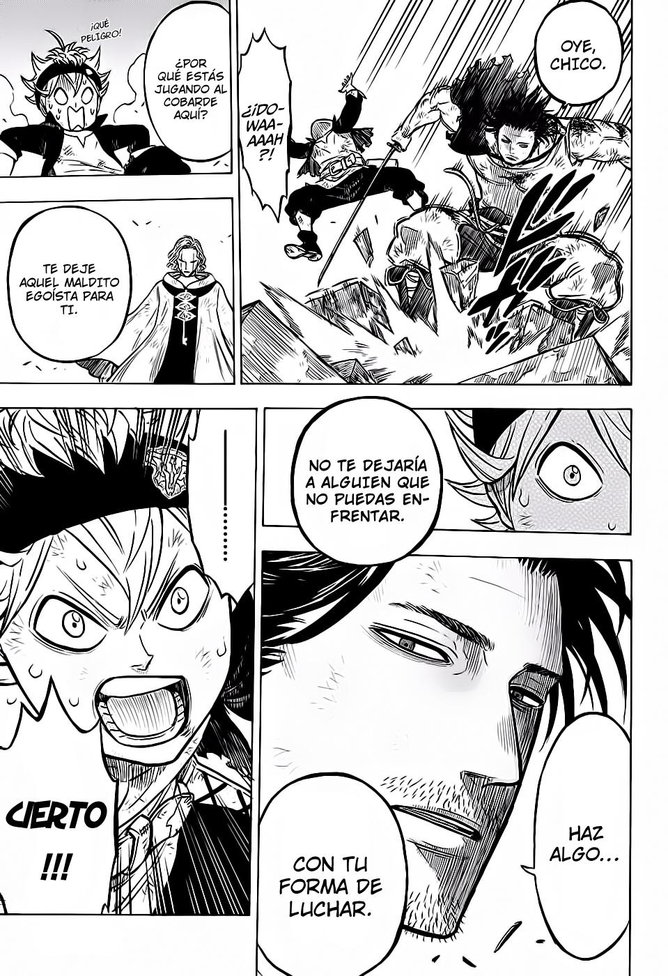 Read Black Clover es Manga Online