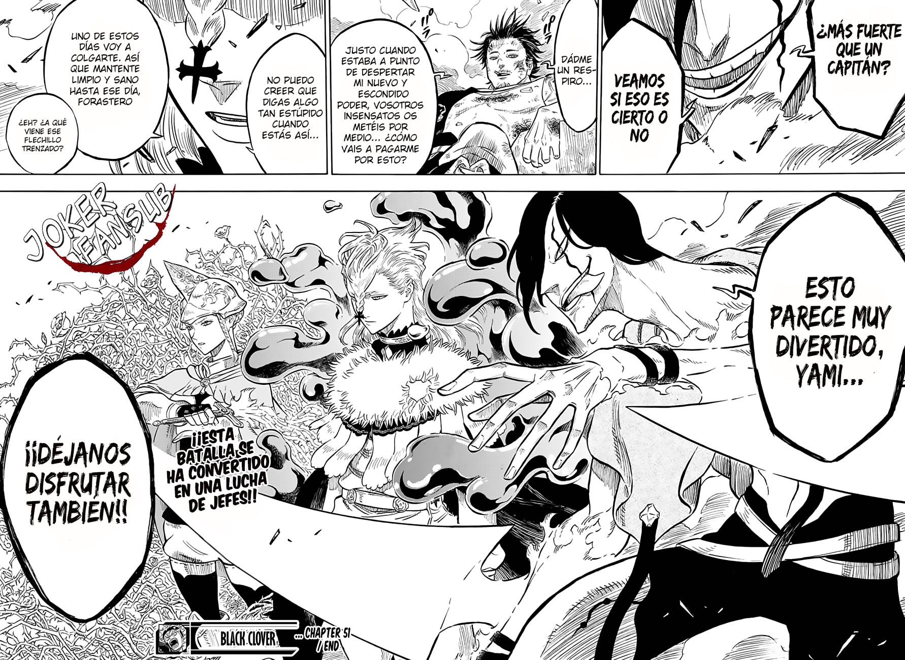 Read Black Clover es Manga Online