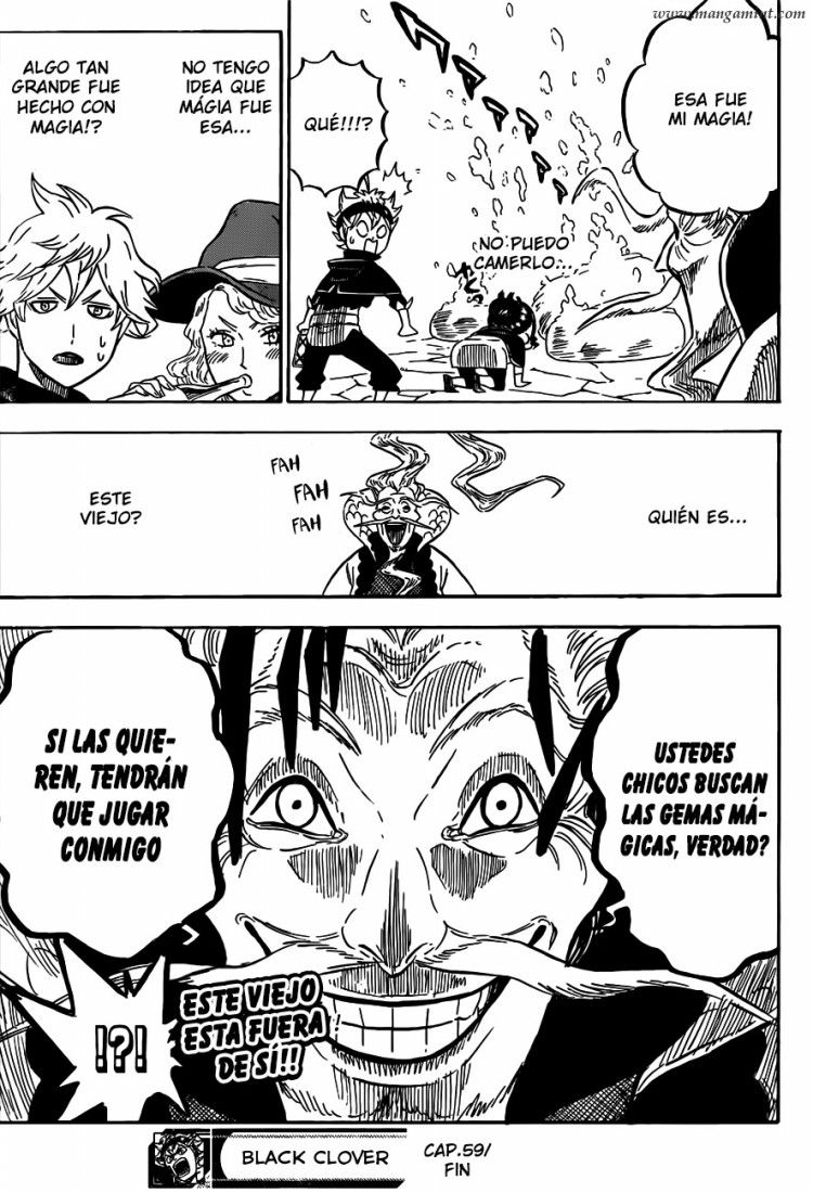 Read Black Clover es Manga Online