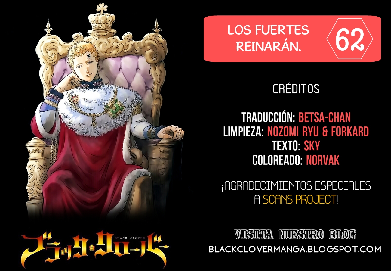 Read Black Clover es Manga Online