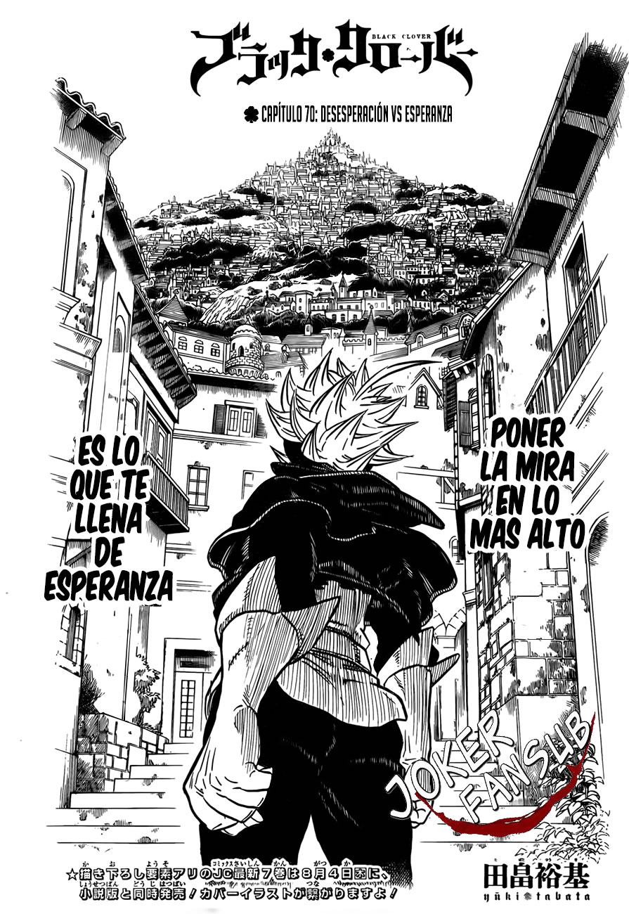 Read Black Clover es Manga Online