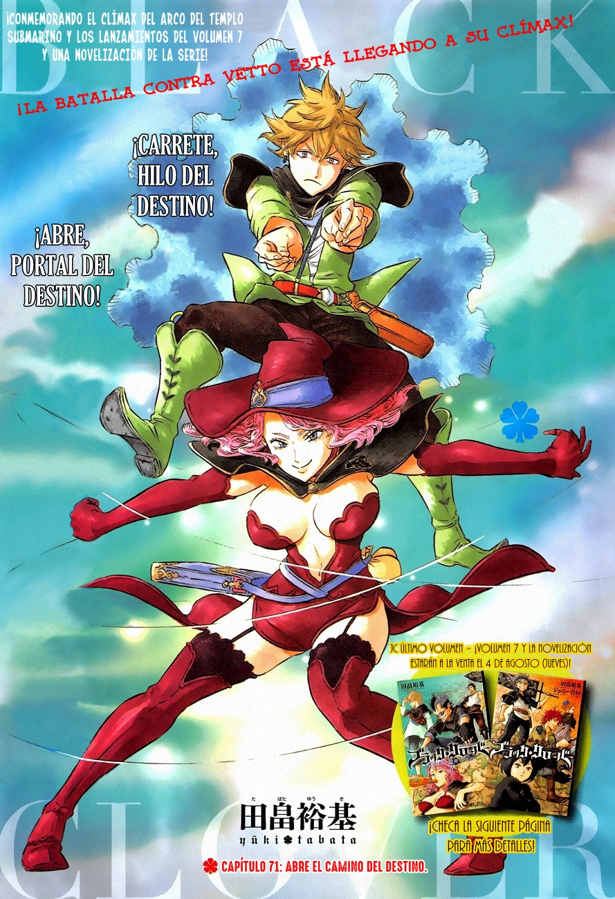 Read Black Clover es Manga Online