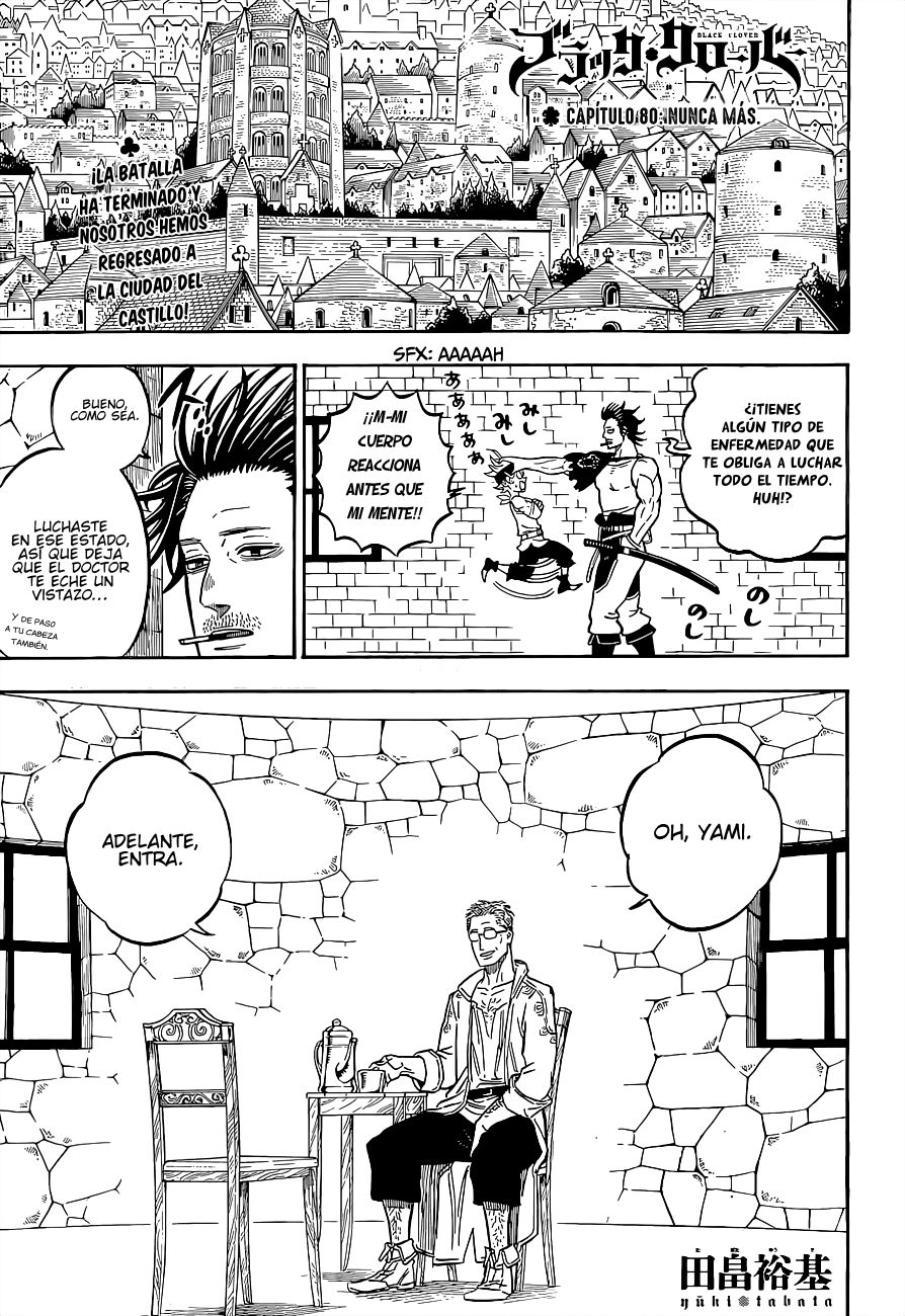 Read Black Clover es Manga Online