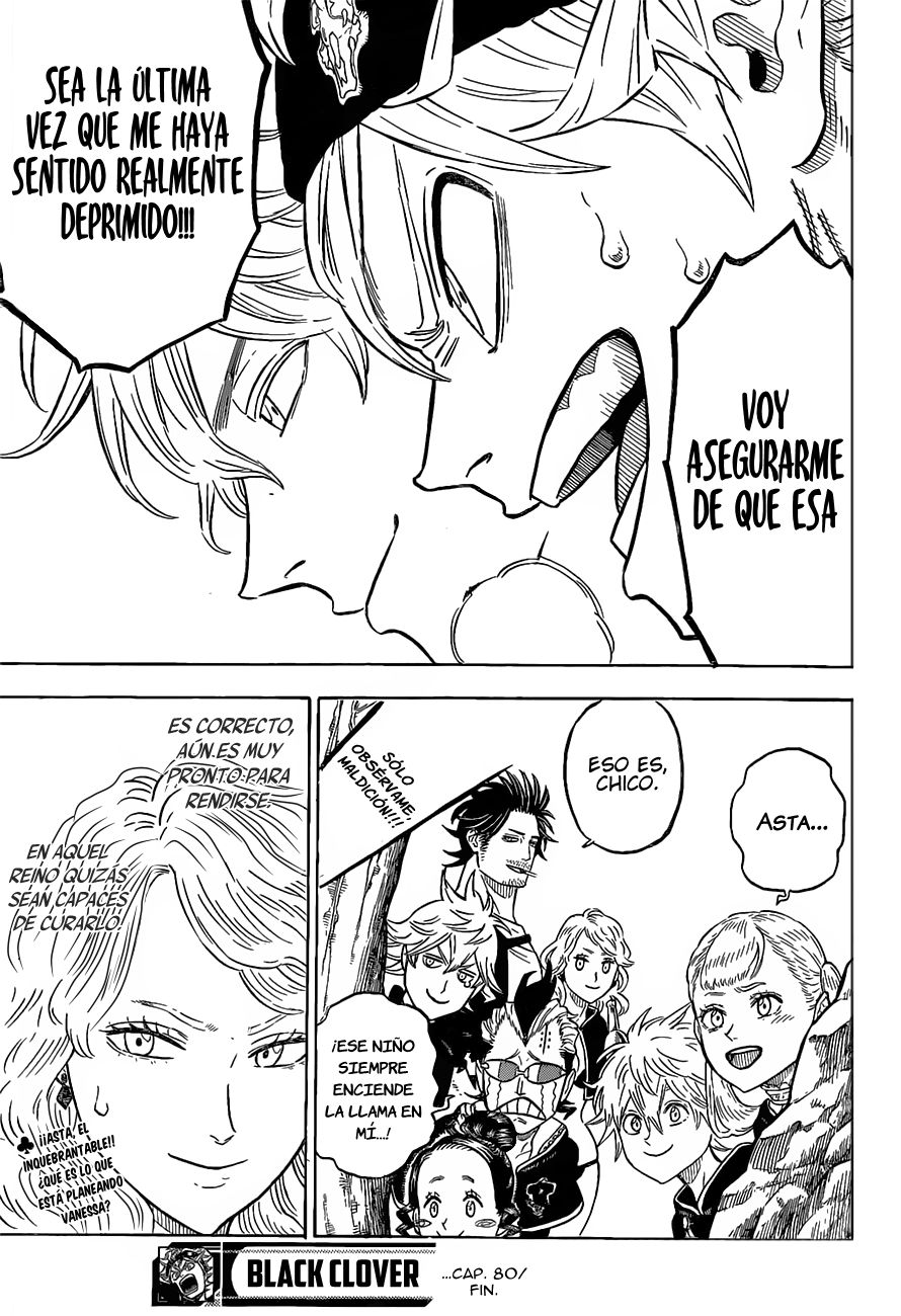 Read Black Clover es Manga Online