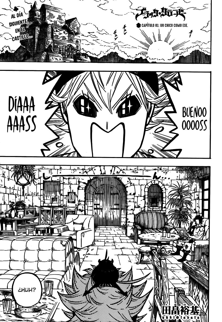 Read Black Clover es Manga Online