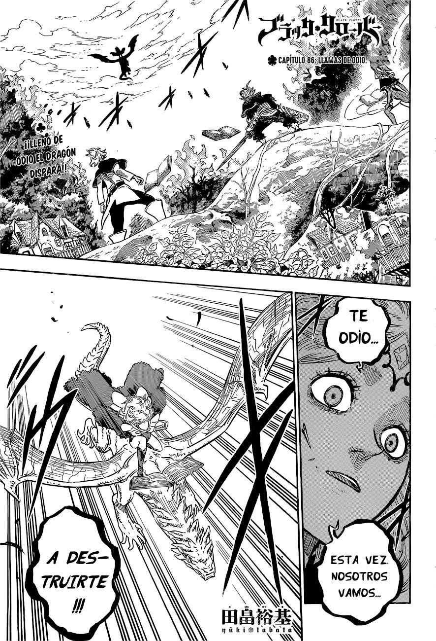 Read Black Clover es Manga Online