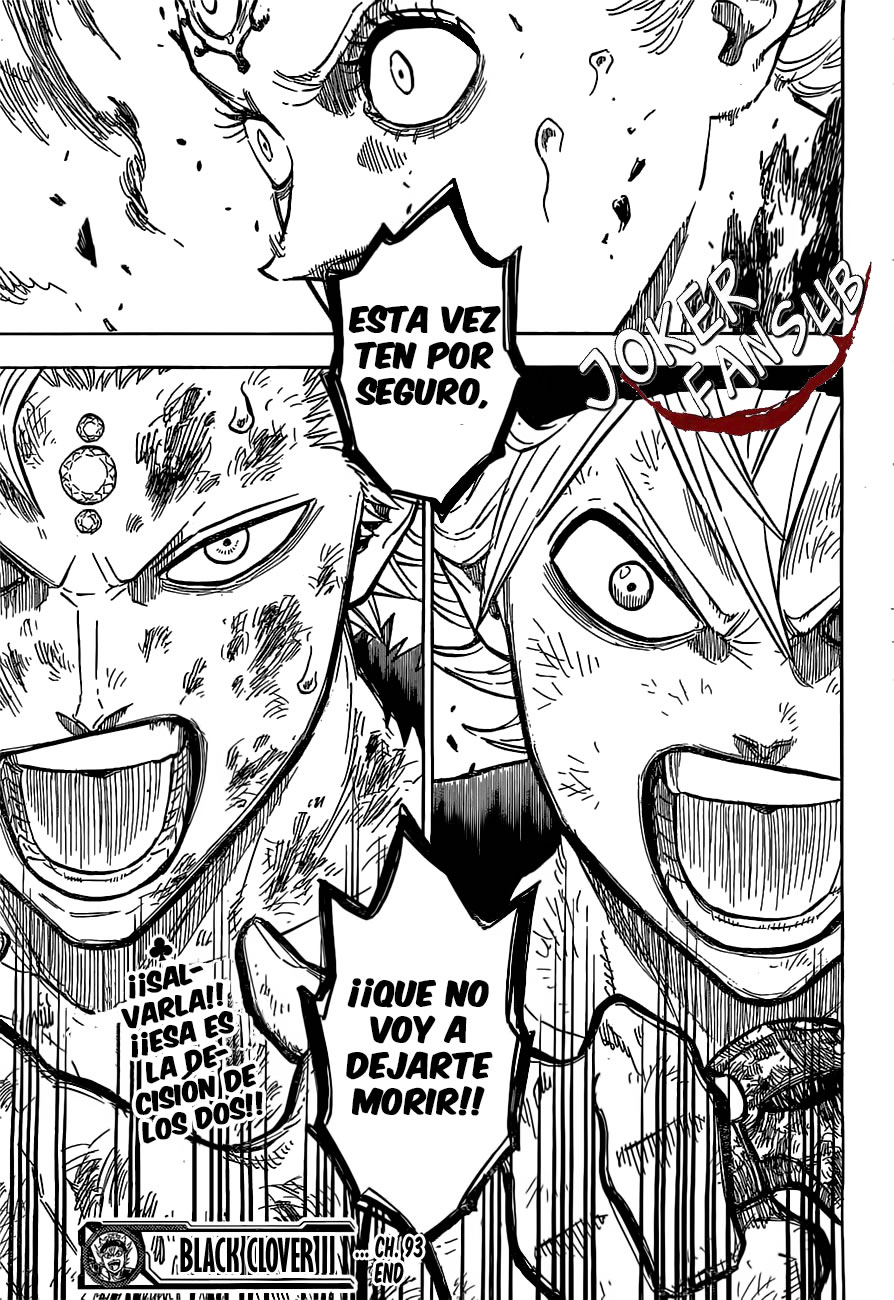 Read Black Clover es Manga Online