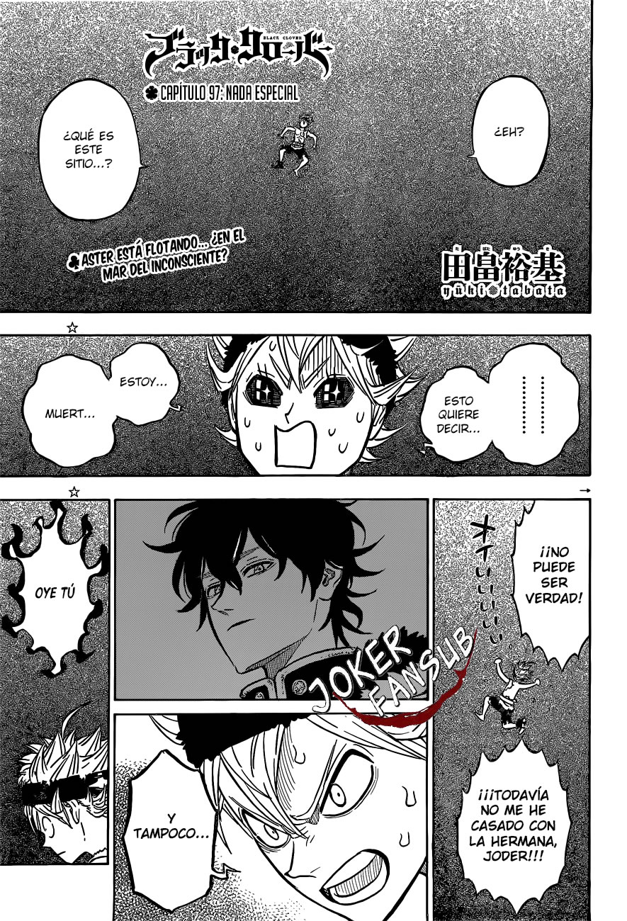 Read Black Clover es Manga Online