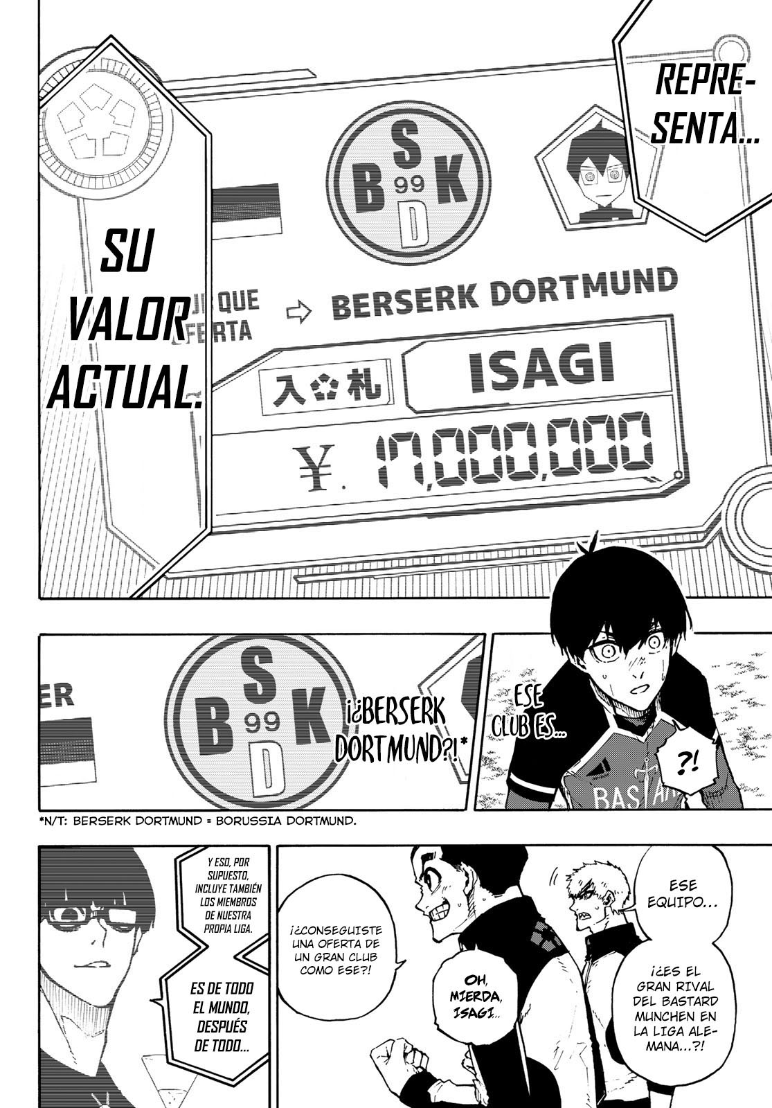 Read Blue Lock es Manga Online