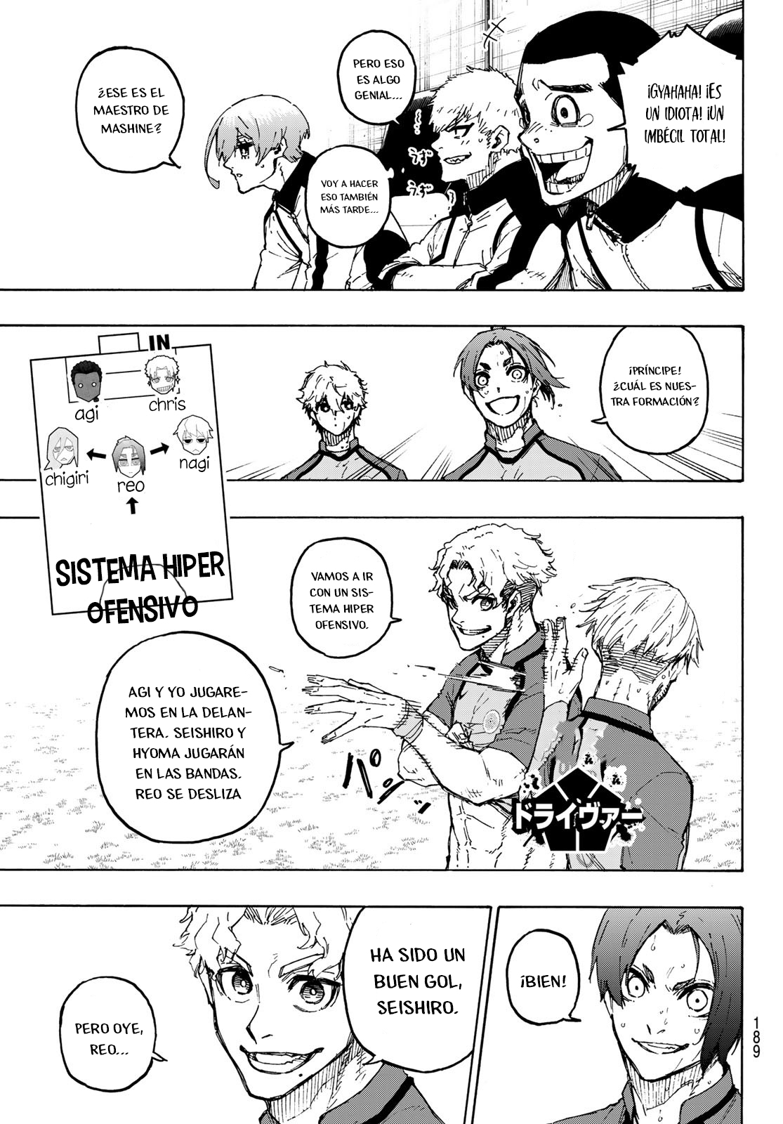 Read Blue Lock es Manga Online